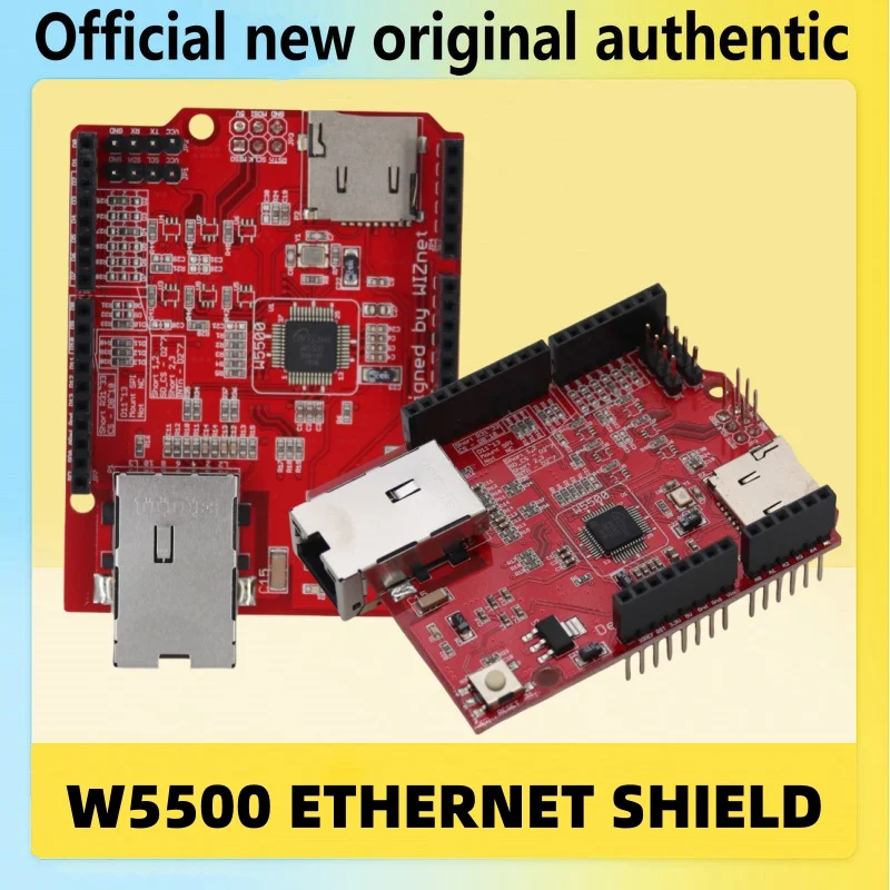 

Аппаратное обеспечение WIZnet с открытым исходным кодом W5500 Ethernet Shield, совместимое с несколькими платформами, макетная плата