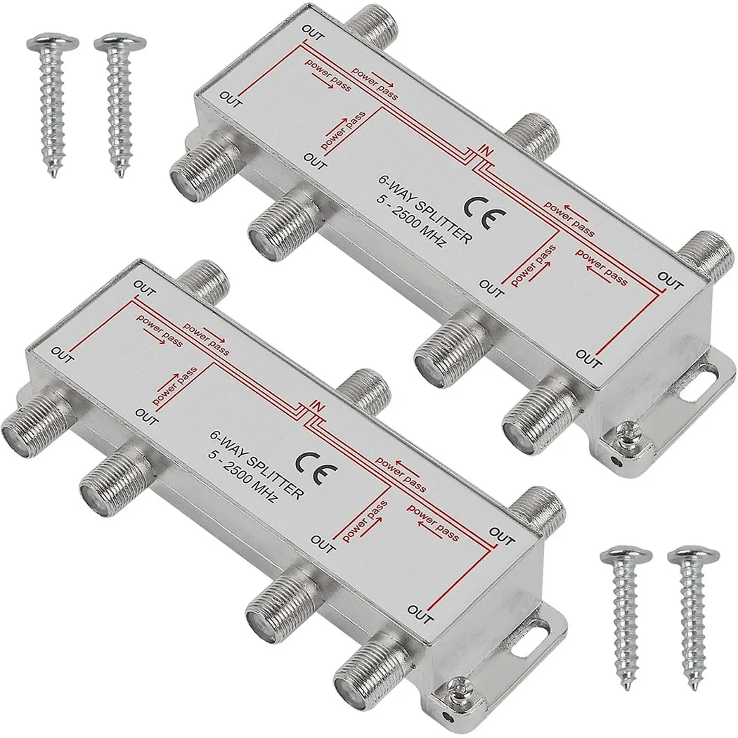 divisor-de-antena-coaxial-a-prova-d'Agua-de-6-vias-bidirecional-5-2300-mhz-para-uso-interno-e-externo-para-cabo-coaxial-rg6-rg59