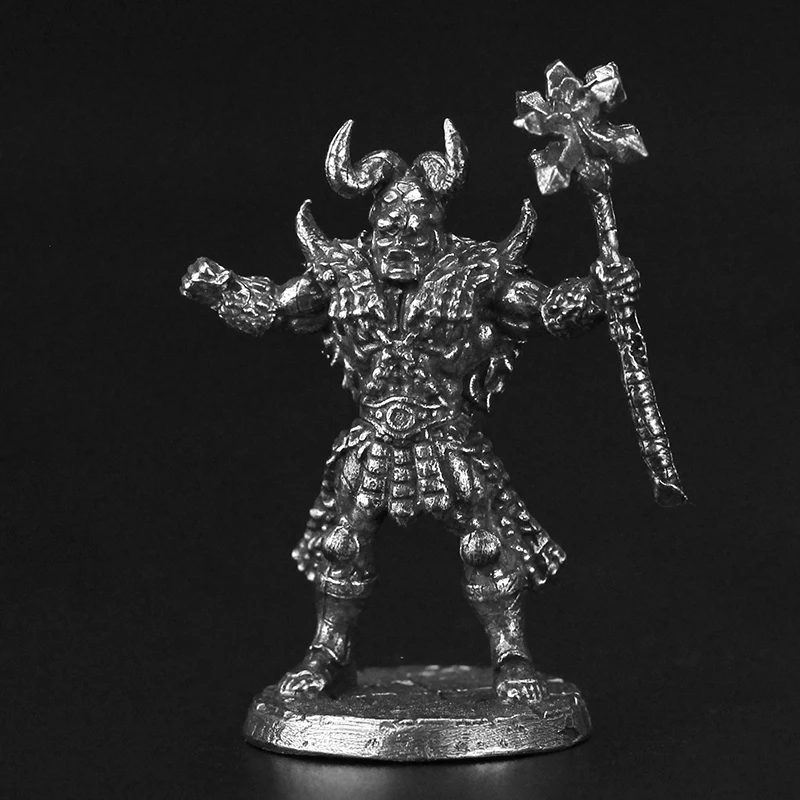 Cupronickel Soul Fighter Actiefiguren Soldaat Model Speelgoed Geschenken Bordspel Stukken Auto-interieur Miniatuur Ornament Accessoires