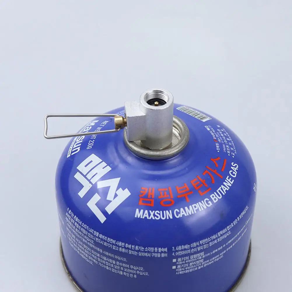 

Stove Gas Refill Adapter Canister Cartridge Outdoor Camping Gas Tank Accessories for Family Outdoor Camping Supplies