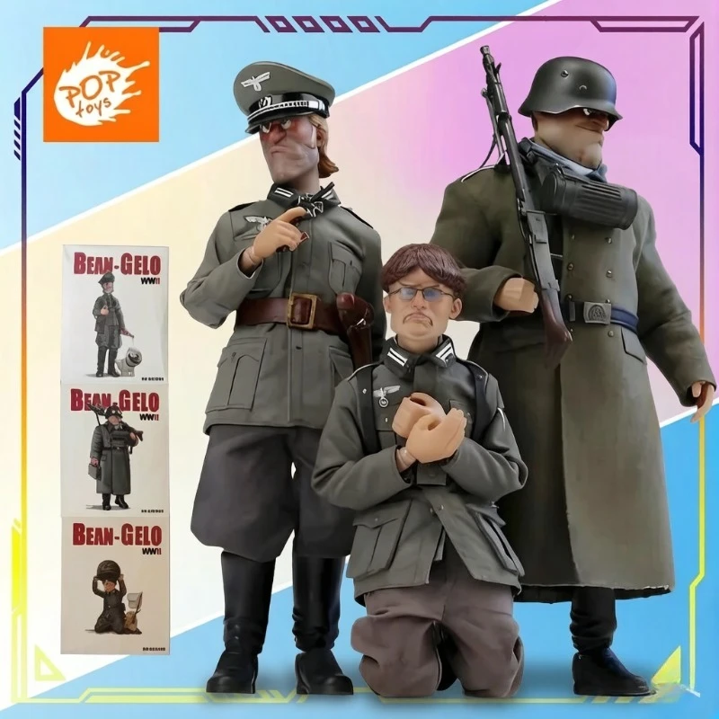 

Оригинальная серия POPTOYS Big Head Soldier: Красивая фигурка Канна из Западного Леса, аниме-модель, игрушка-подарок для мальчиков