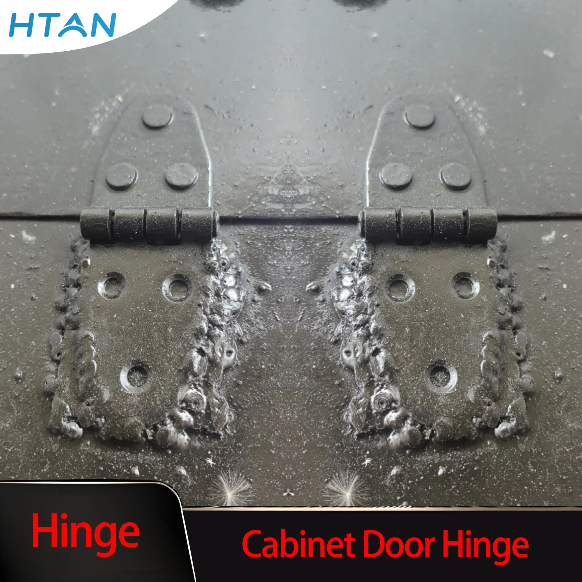 

4pcs Heavy-Duty Stainless Steel Hinges for Industrial Electrical Machinery And Vehicle Parts round Design