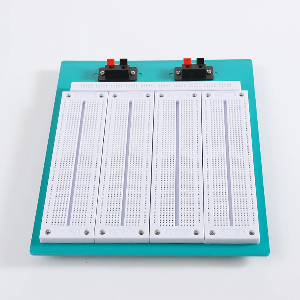 SYB-500 4 In 1 700 Solderless Points Breadboard Tiepoint PCB Solderless Bread Board Power Supply Module Replacement Spare Parts