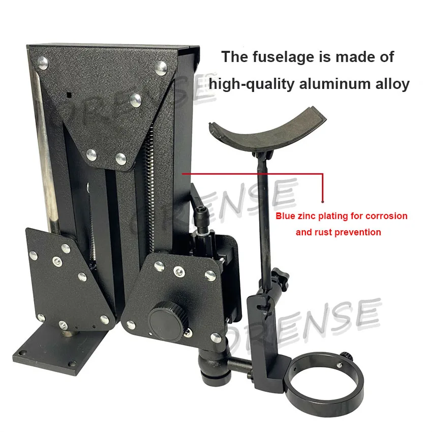 Picture 3: Flexible Stand Stereo Acrobat Microscope Stand for Jewelry Setting Jewelry Tools Supporting Magnifier Bracket Diameter 77/85mm