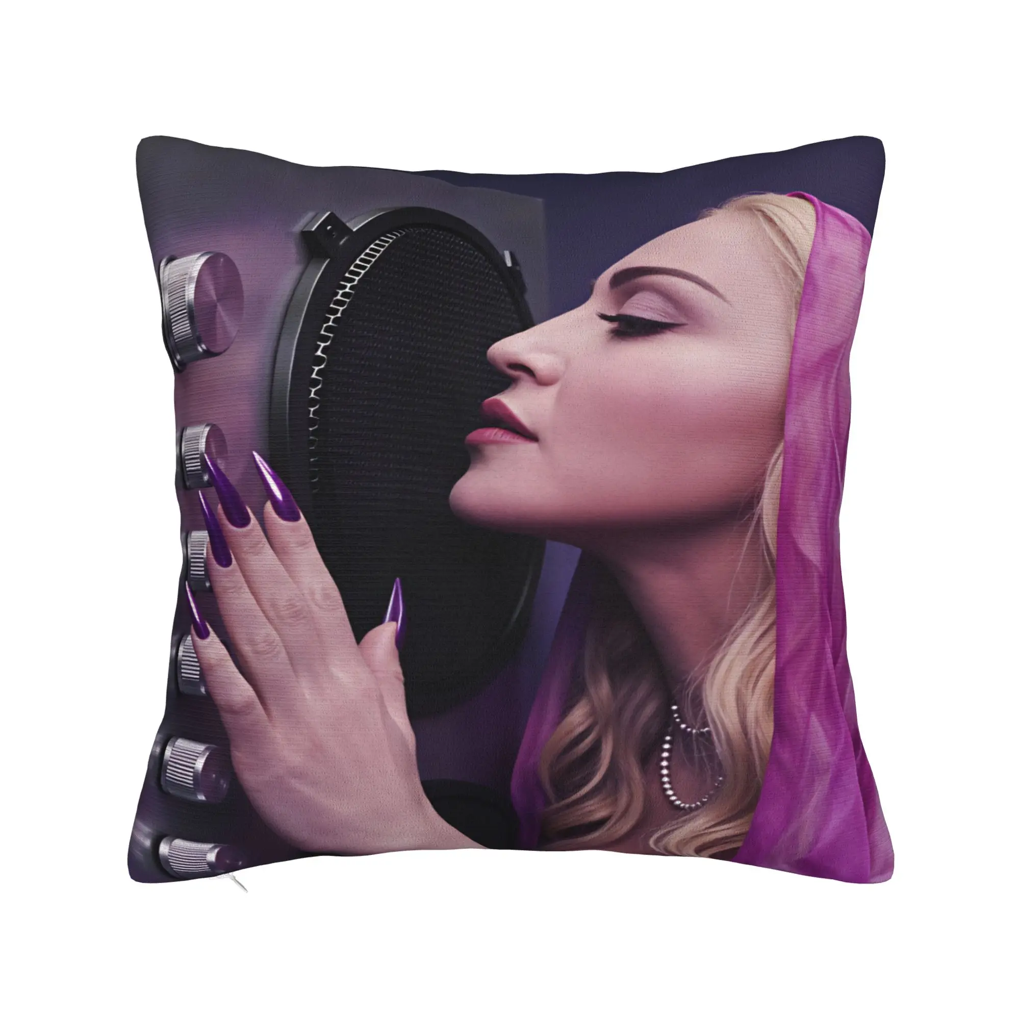 M-Madonnas Confessions II Album Pillow Case  Comfy Pillow Cover Novelty Cushion Cover For Sofa Couch Bed Living Room
