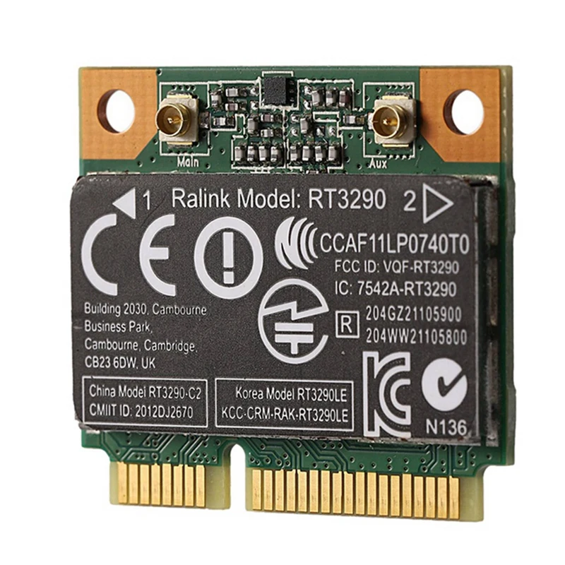 2X RT3290 150Mbps Wi-Fi Network Card Bluetooth-Compatible For HP Pavilion G7-2000 Ralink 802.11B/G/N Wifi Adapter
