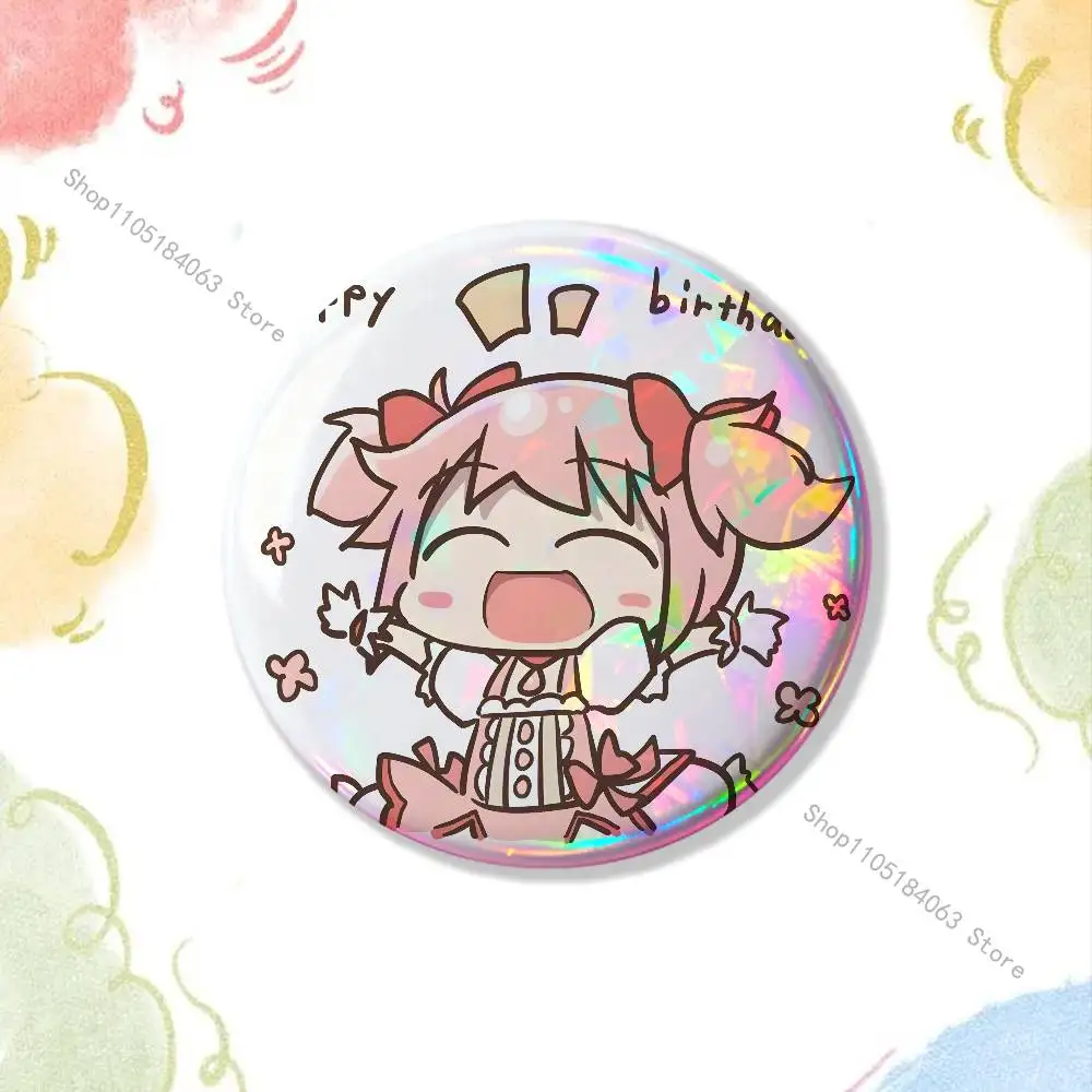 P-Puella M-Magi Madoka M-Magica Badges Button Round Creative Pin Brooch Badge Bag Decor Fans Collect Friends Gifts - view 4