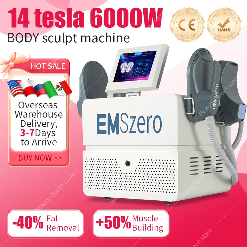 EMS 6500W DLS-EMSLIM Muscle Stimulate EMSzero Neo Fat Removal Ems Body Muscle Sculpt Machine Weight Lose Machine forbeauty salon