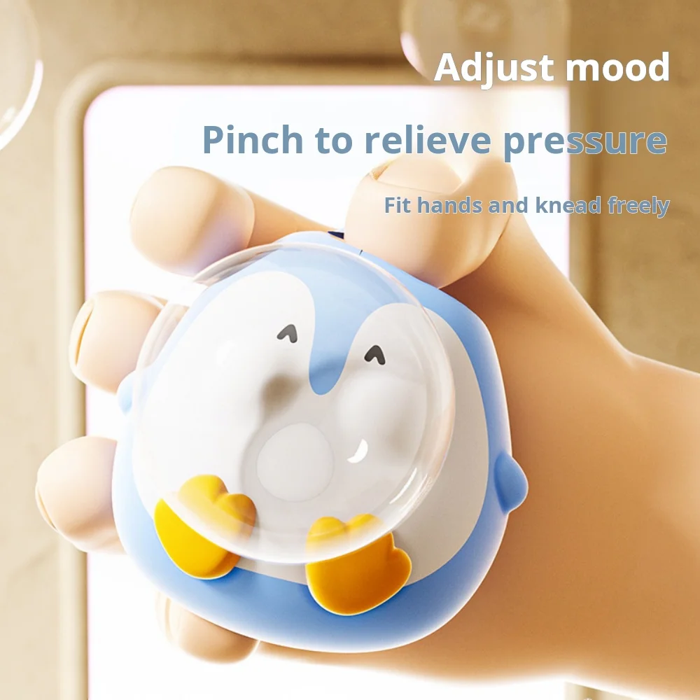 Fun And Cute Bubble Blowing And Squeezing Decompression Artifact Silicone Abs Material Desktop Ornaments Kids Toys