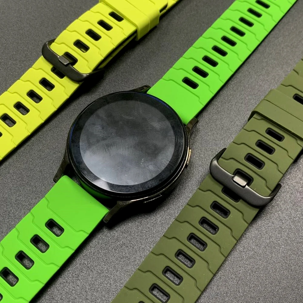 22Mm Silicone Strap… - image