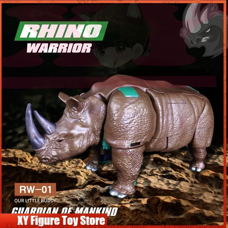 (В НАЛИЧИИ) НОВАЯ Фигурка Transformation BW Beast Wars RW-01 RW01 Rhinox Rhino KO Kingdom Rhinox