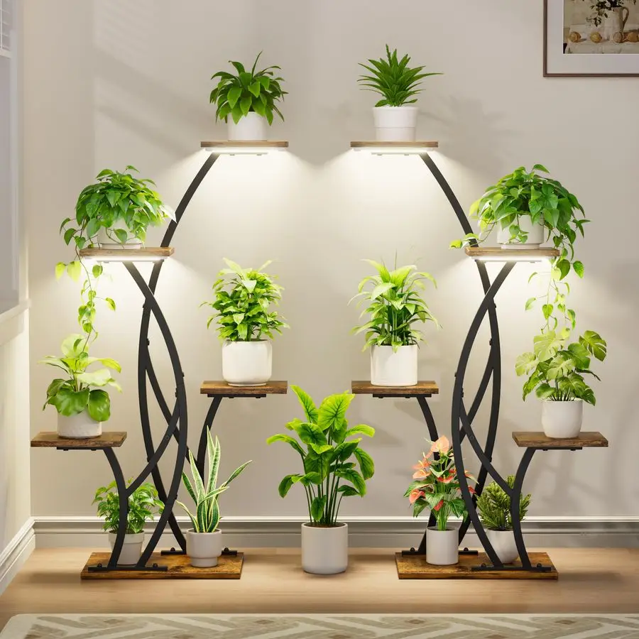 Plant Stand With Gr…