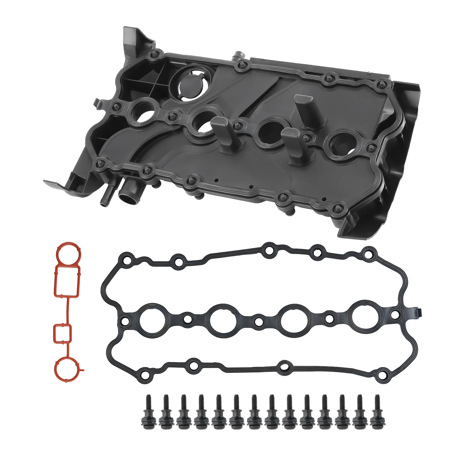 Engine Valve Cover Replacement for Audi A4  L4 2.0L Eng Code: BWT 2007-2009 06D103469N 06D103469J