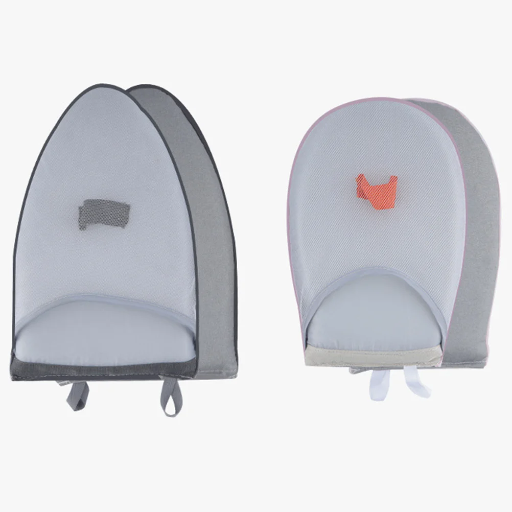 

1pc Heat Resistant Glove Grey Pointed Finger Buckle For Garment Steamer Handhold Ironing Protective Glove Long Lasting Comfort