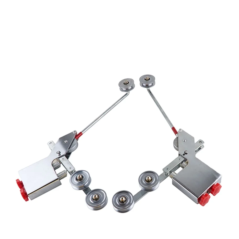 2 Spring Tension gu-n Wire Guide Combined 1006 Chromium-plated Steel Pulley Two Spring Tension gu-n Wire Drawing Steel Wheel-in