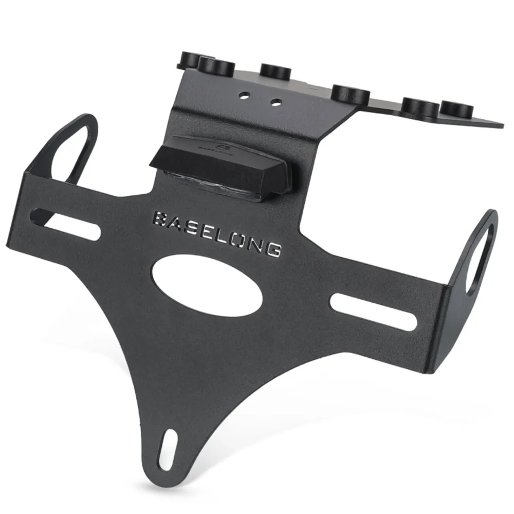 

Motorcycle License Plate Holder Bracket Rear Tail Tidy Fender Eliminator Kit FOR YAMAHA TENERE 700 T7 Rally WORLD RAID 2019-2026