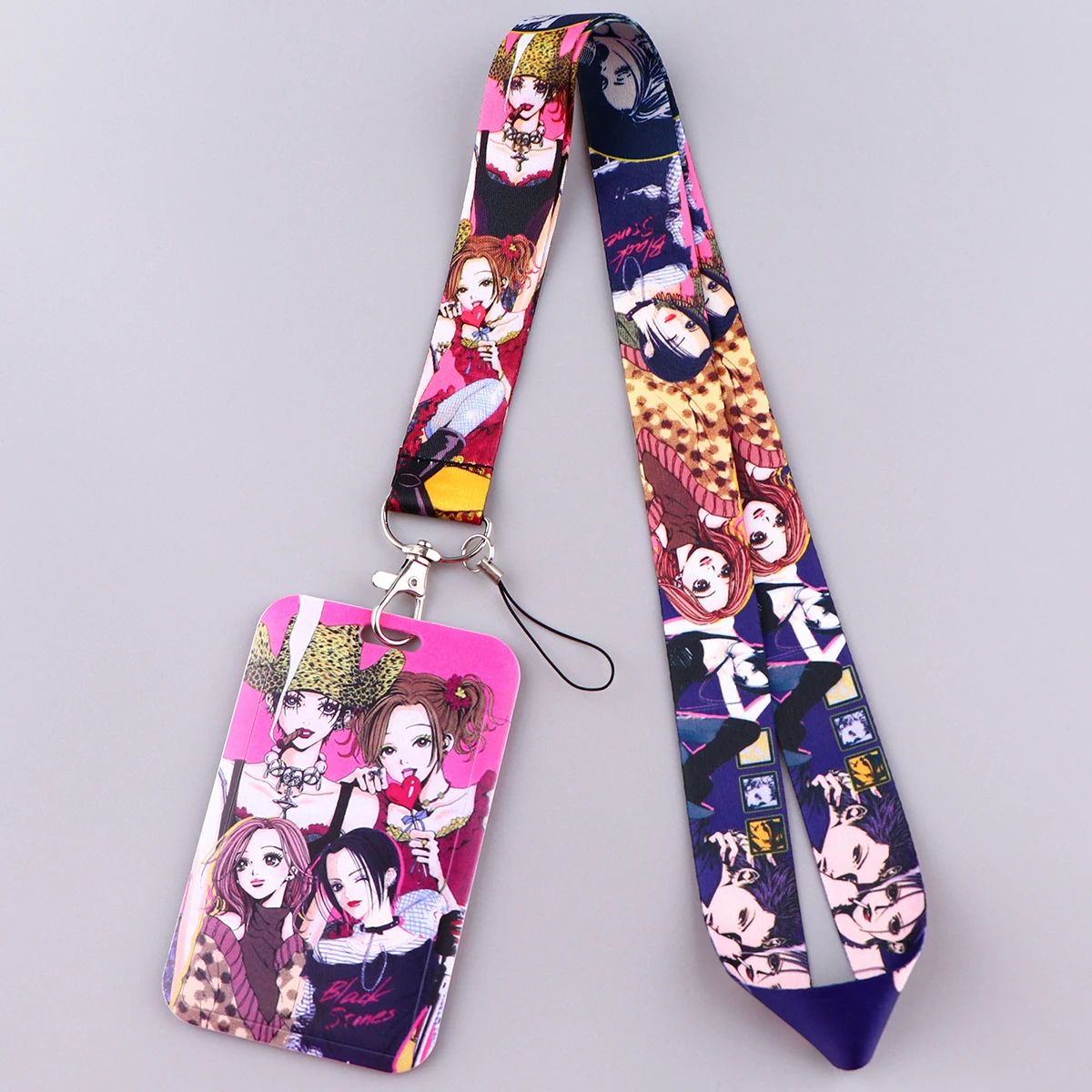 Lanière de cou classique Anime NANA Oosaki, porte-clés, breloque pour téléphone portable, ULà suspendre, accessoires lariat, badge