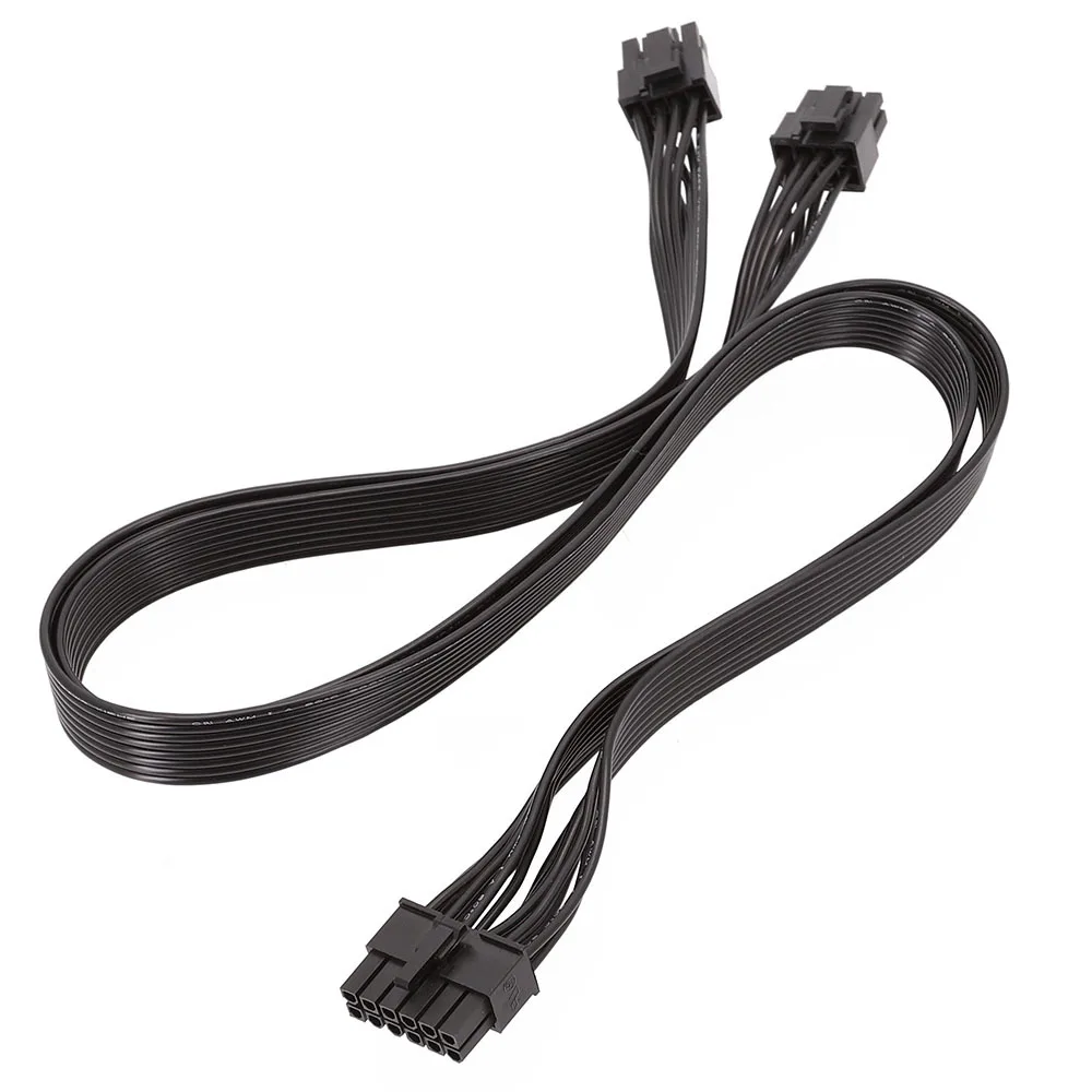 Linea scheda grafica ABMO PSU da 12 pin a doppio cavo di alimentazione modulare PCI-E da 8 pin (6 + 2) per P-860 P-1000 X-1050 (60 cm)