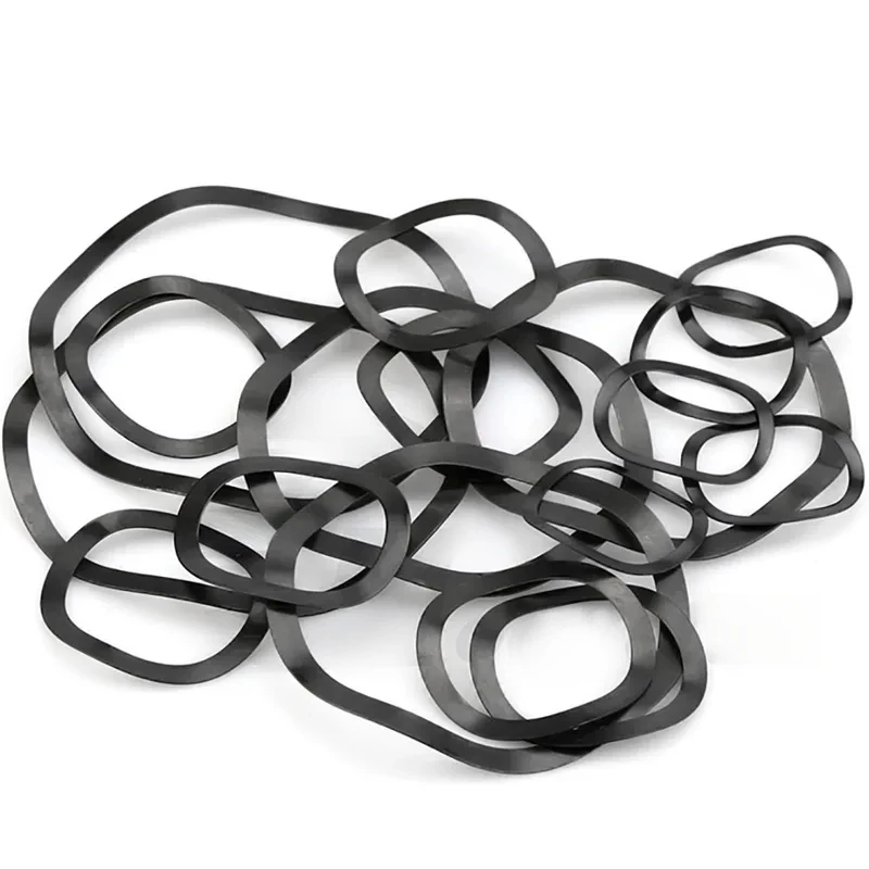 

50-500Pc 3 Peaks Wave Washer M3 M4 M5 M6 M8 M10 M12 M14 M16 M17 M19-M34 65 Manganese Steel Wave Crest Type Gasket Spring Washer