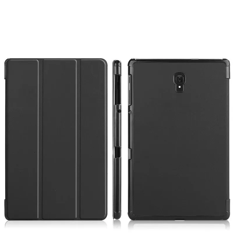For Samsung Galaxy Tab A 10.5 2018 Case SM-T590 SM-T595 Trifold Magnetic PU Leather Hard Stand Cover For Galaxy Tab A 10.5 Case - view 3