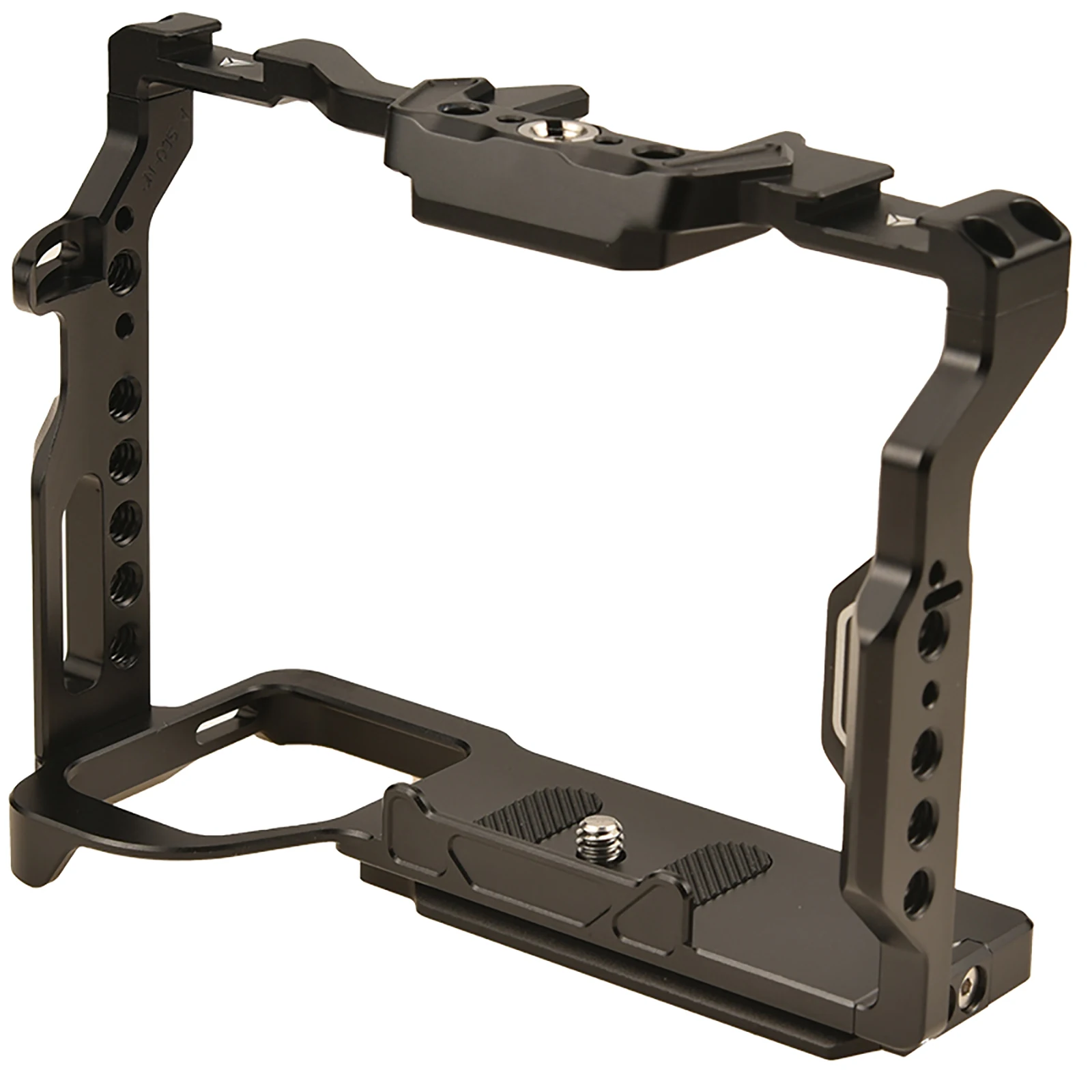 

Camera Cage for Sony A7R5 A7M4 A7S3 with 1/4" and 3/8" Threads Arca-type Base Professional Full Rig Cage for Monitor Camera