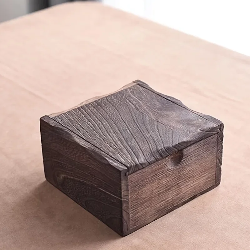 1Pc Wood Jewelry Keepsake Organization Decorative Antique Watch Box Jewelry Storage Box Trinket Organizer for Charms