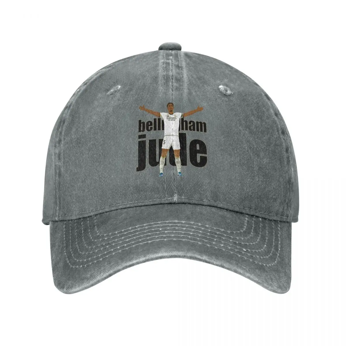 

Vintage Jude Bellingham 2024 Football Baseball Caps Men Women Distressed Denim Snapback Hat Outdoor Running Golf Gift Hats Cap