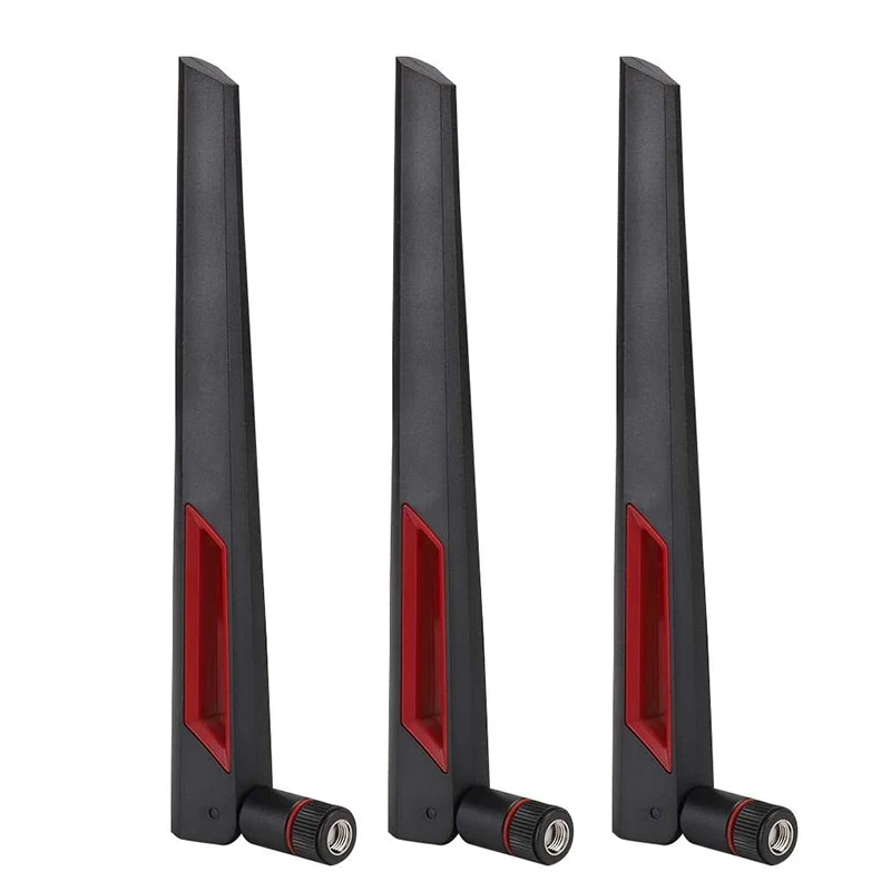 A73T High Gain Router Antenna SMA 8Dbi 2.4G/5.8G Dual Band Antenna Wifi Router Adapter For ASUS AC68U/AC88U/AC66U 3PCS