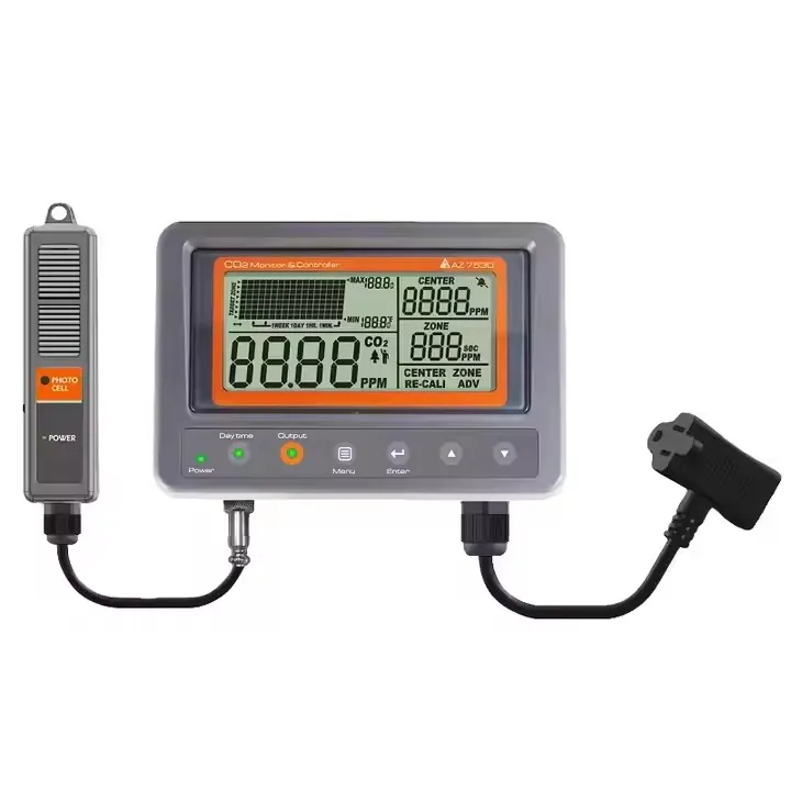 CO2 Detector External Carbon Dioxide Tester Display Real Time CO2 Value For Indoor