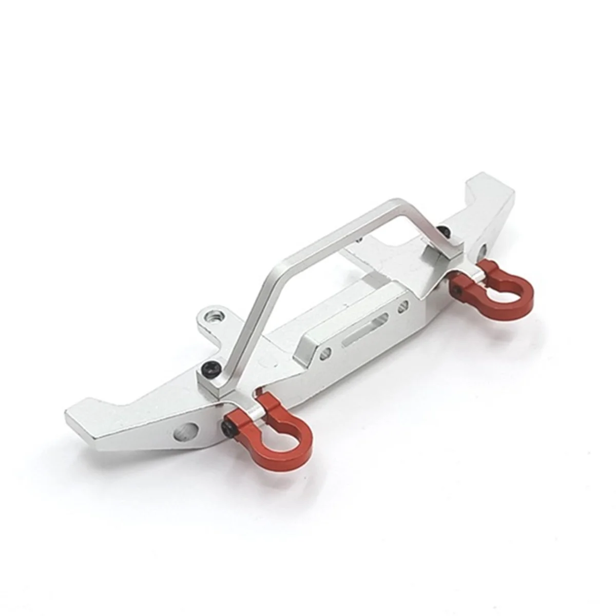 

M15KMetal Front Bumper for WPL C14 C24 C24-1 1/16 RC Car 4X4 Truck & Crawler Upgrade Parts Accessories,Silver