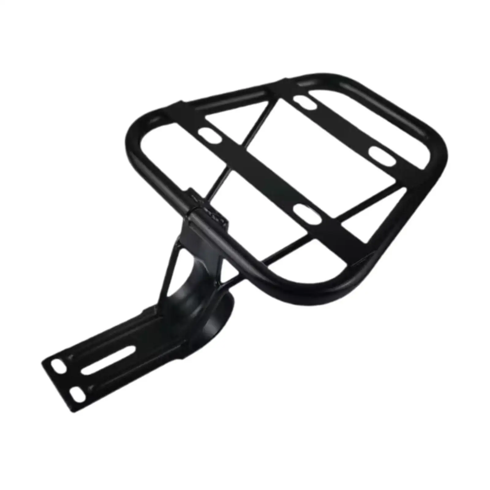 

Rear Luggage Rack Easy Install Iron Strong Support Tail Storage Accessory for Electric Moped