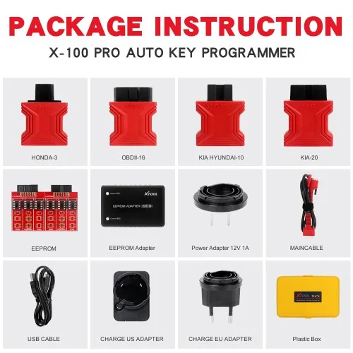 Picture 6: XTOOL X100 Pro2 Auto Key Programmer with EEPROM Adapter