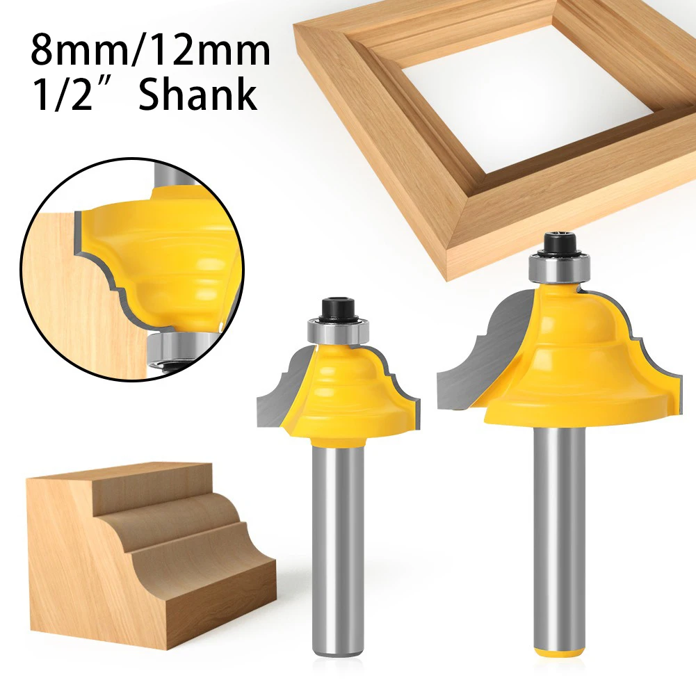 Classical Decorative Frame Molding Wood Router Bit 8mm 12mm 1/2