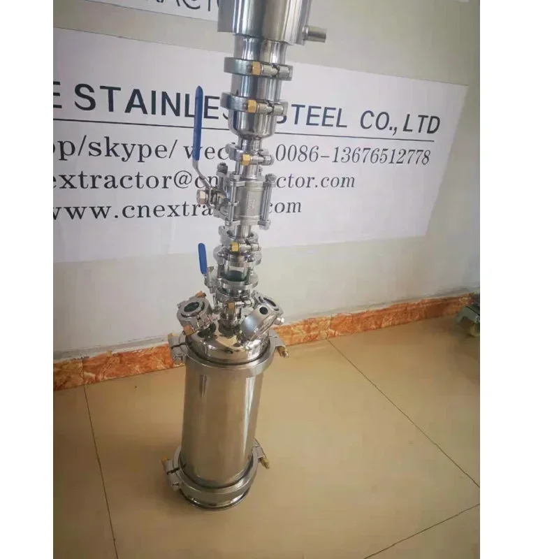 Best selling Sanitary Extraction 1LB Closed Loop Extractor Stainless Steel Machine