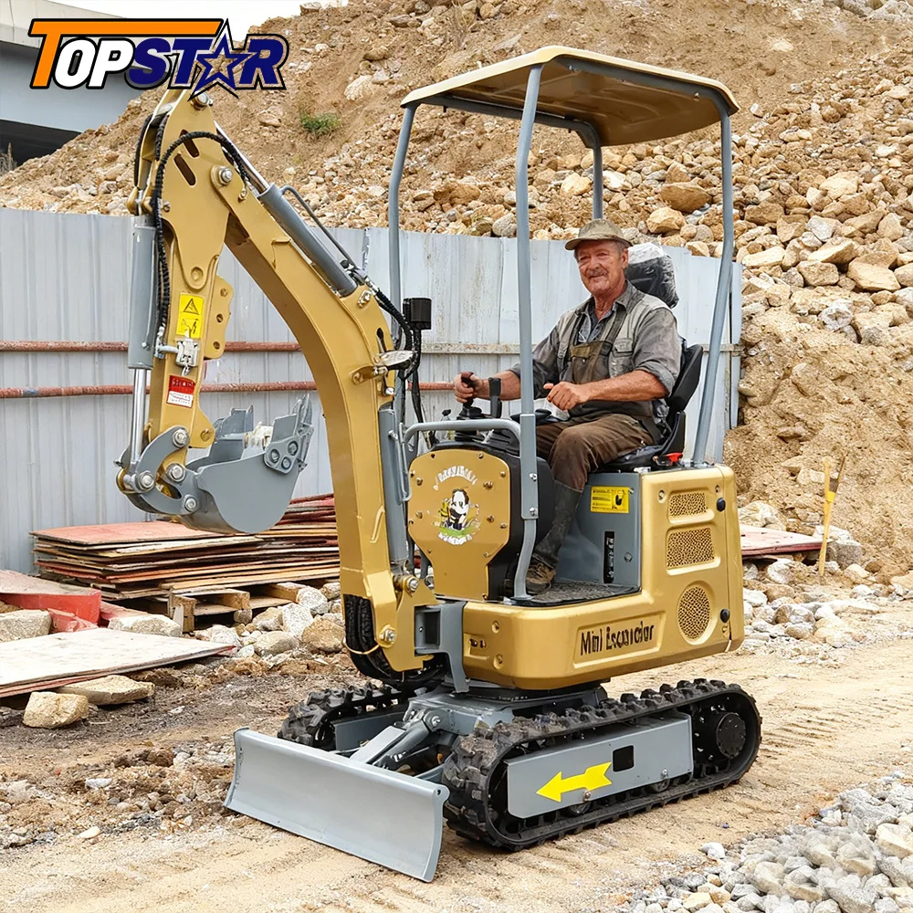 عالية الجودة EPA حفارة كوبوتا محرك حفار صغير الزاحف نوع حفارة صغيرة للاستخدام الصناعي بستان المزرعة حسب الطلب