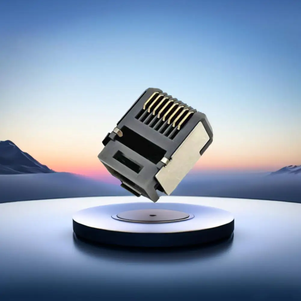 For Starlink Series Short Shrapnel RJ45 Special Star-link 8P8C Gold-plated Star Crystal With Cable Network Head Shielding Q9D2