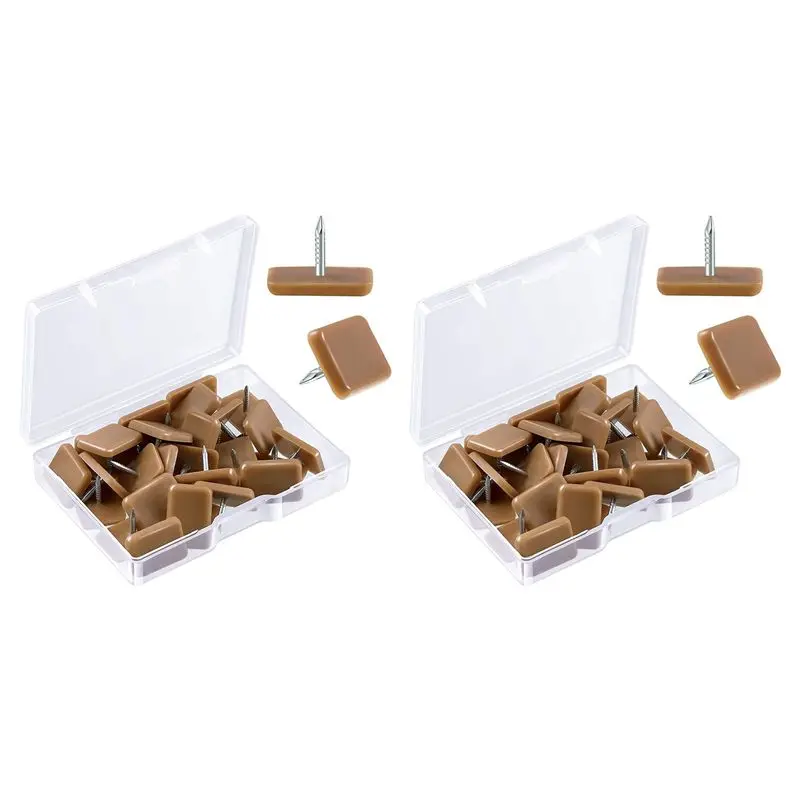 VOFUN-Tack-In Drawer Glides Drawer Track Glide For Repairing Dressers, Making All The Drawers Slide Smoothly And Evenly 60Pcs