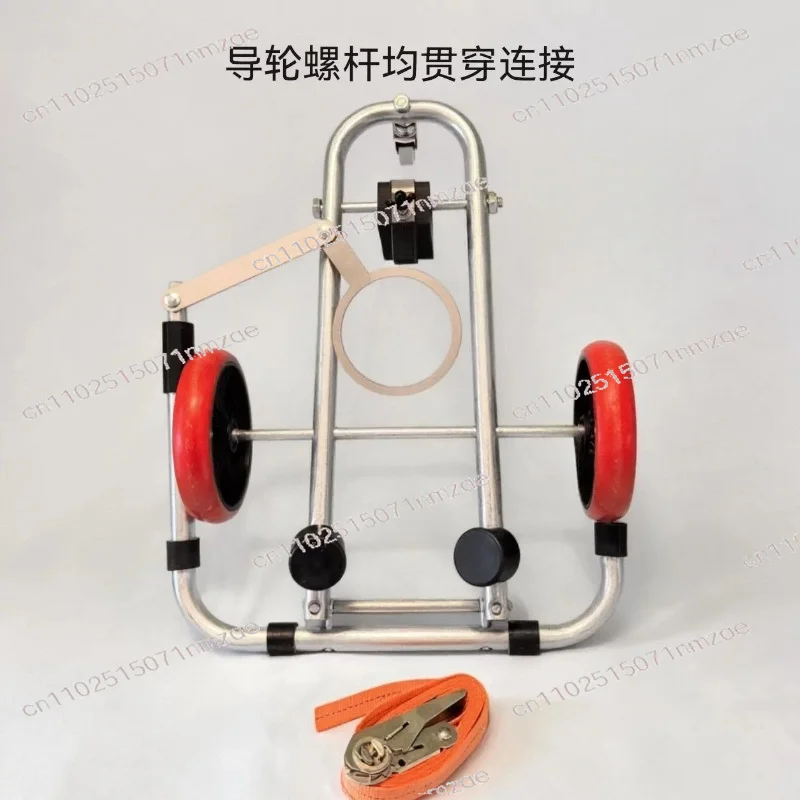 Easy Movement Artifact Labor-saving and Convenient Toilet Installation Artifact Folding Cart Auxiliary Positioning Fast