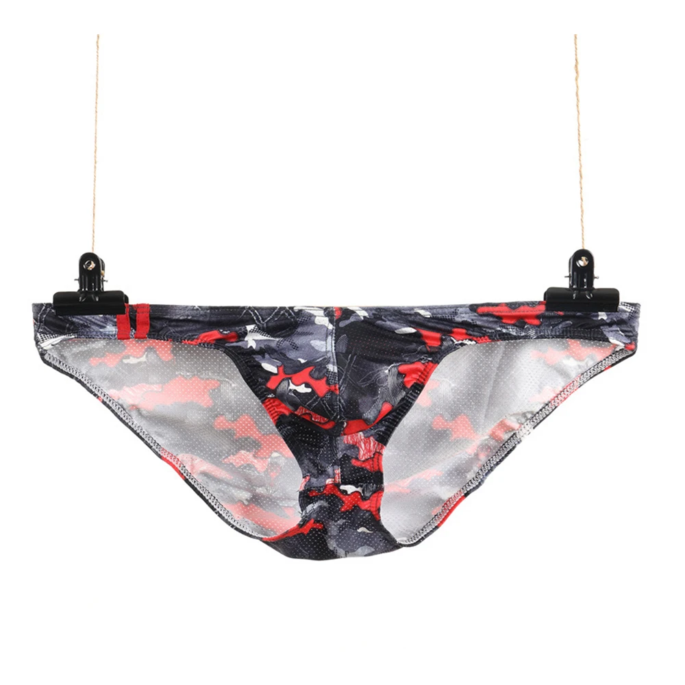 

Panties Underpants Underwear Bra Set Men's Low Rise Underwear in Nylon Fabric U Bulge Briefs Sexy Underpants M 2XL