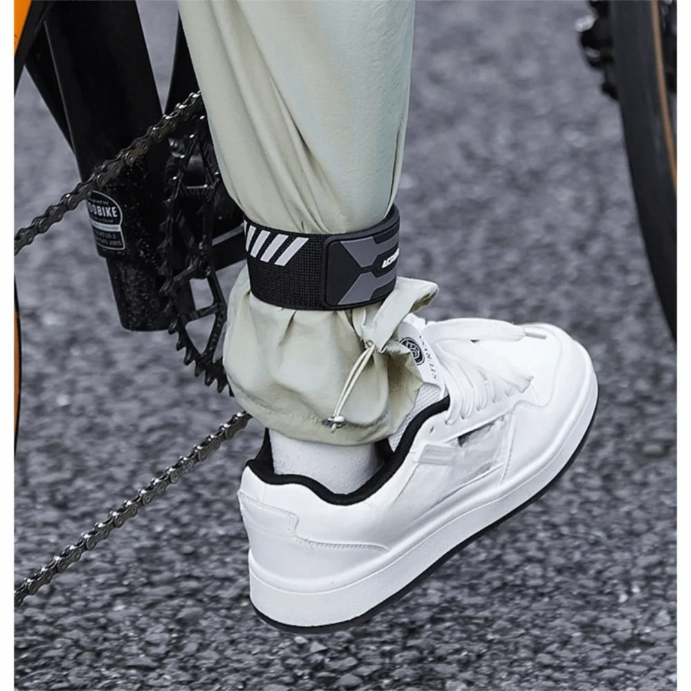 

Waterproof Reflective Cycling Leg Bands Adjustable Reflective Material Reflective Ankle Bands Elastic Band Riding Safety Bands