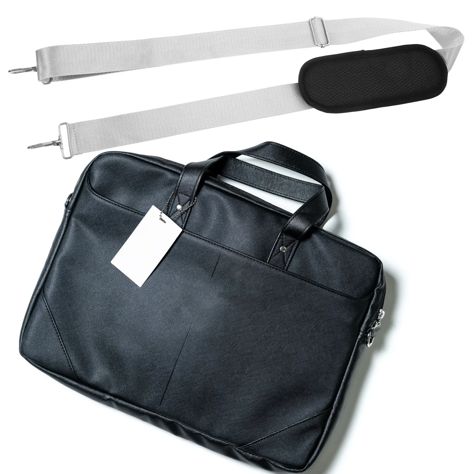 58.9 Inch Nylon Adjustable Crossbody Strap Wide Padded Shoulder Strap Replacements for Handbags Toolboxes Messenger Bags Travel