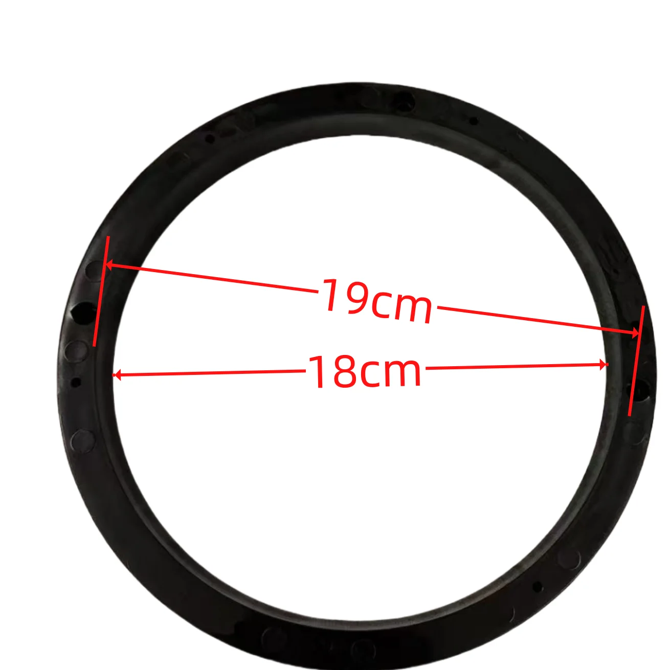 Universal 8 Inch Auto Car Speaker Gasket Waterproof Quakeproof Plastic Solid Washer Adapter Bracket solid Speaker Mount Plate