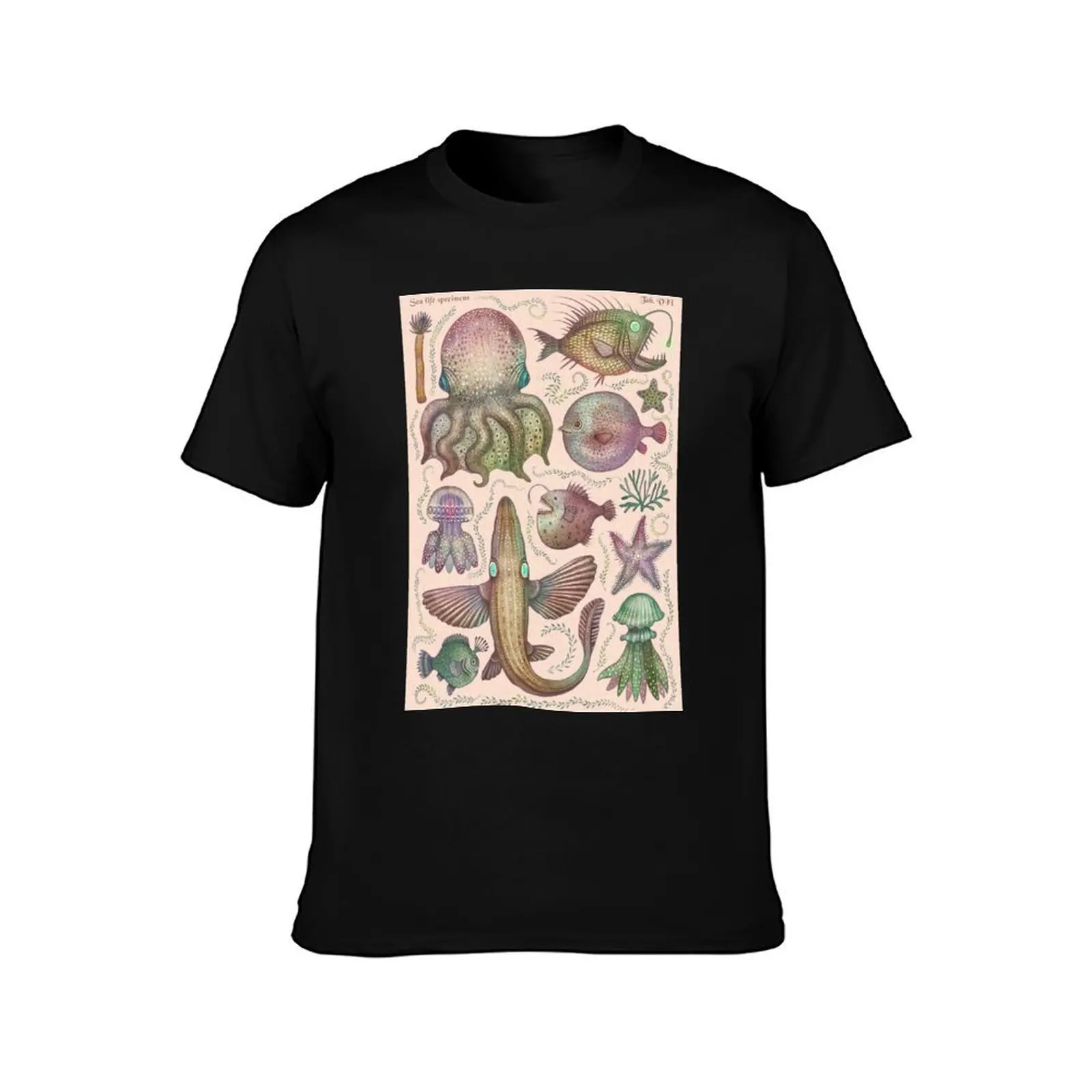 Sea life specimens T-Shirt Breathable Travel T-Shirt