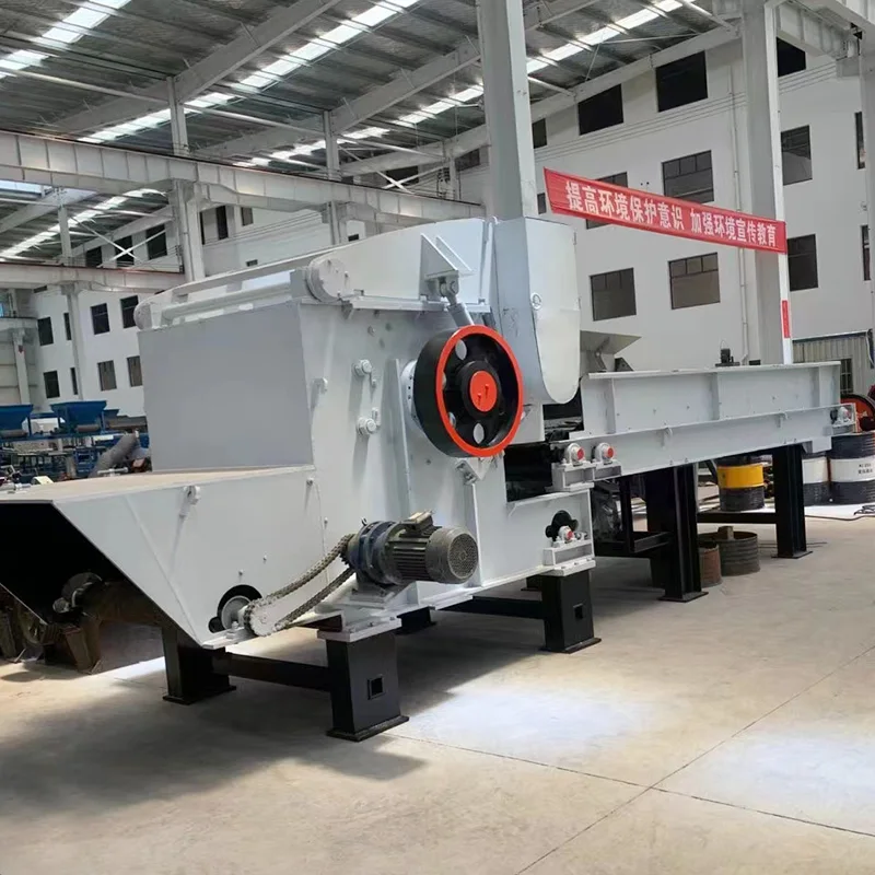 

High Quality Large Capacity Wood Branch Crusher Shredder Machine Make Wood Chips Comprehensive Wood Crusher