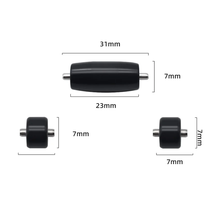 ABUS-فرشاة أرضية ناعمة بكرة صغيرة لدايسون V6/V7/V8/V10/V11/V15/G5/DC58 مكنسة كهربائية محرك مباشر ملحقات رأس الشفط