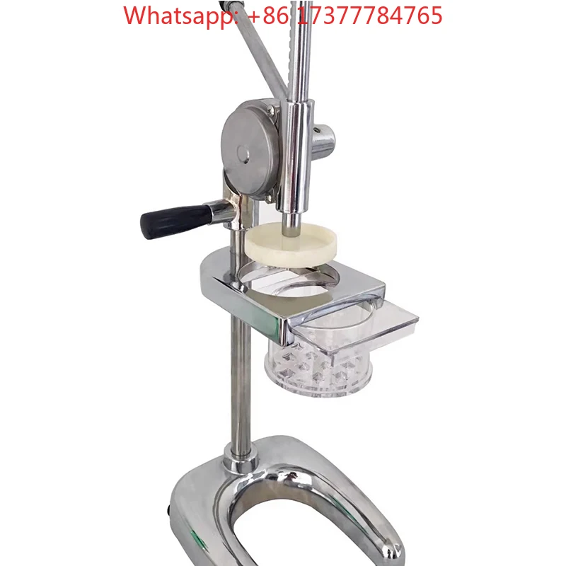 Super Long French Fries Maker Manual Squeeze Machine Extrusion Batter Mashed Potatoes Fried Chip Processor Tool