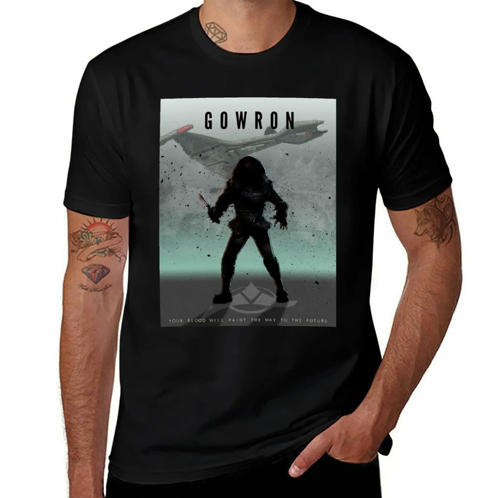 

Star Trek Captains - Gowron T-Shirt baggy shirts plus size tops vintage graphic tee plain t shirts men