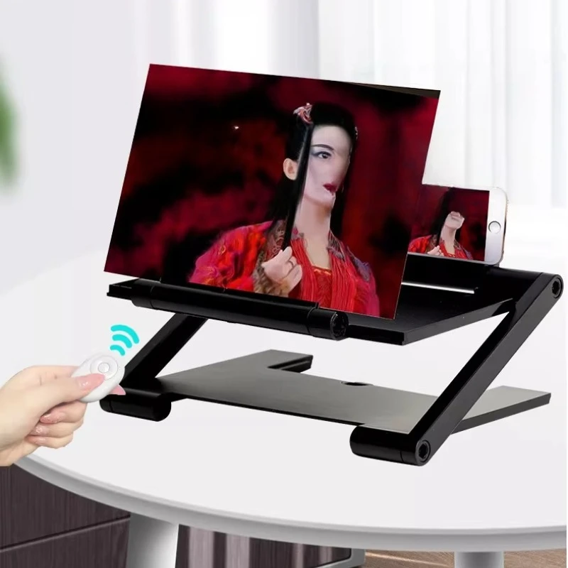 

Mobile phone screen amplifier high definition eye protection large screen projection type, expand ultra-clear desktop bracket