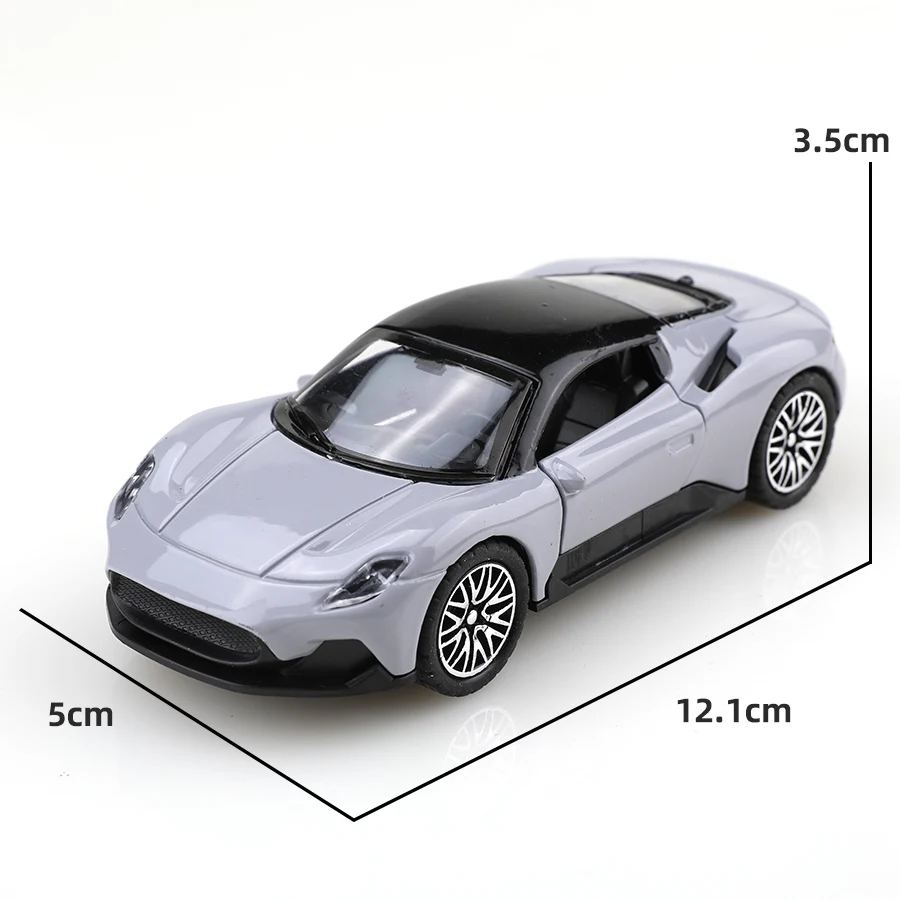 (Zapakowany) 1:36 Lati, metalowy model samochodu z napędem pullback, fajny prezent, zabawka samochodowa.