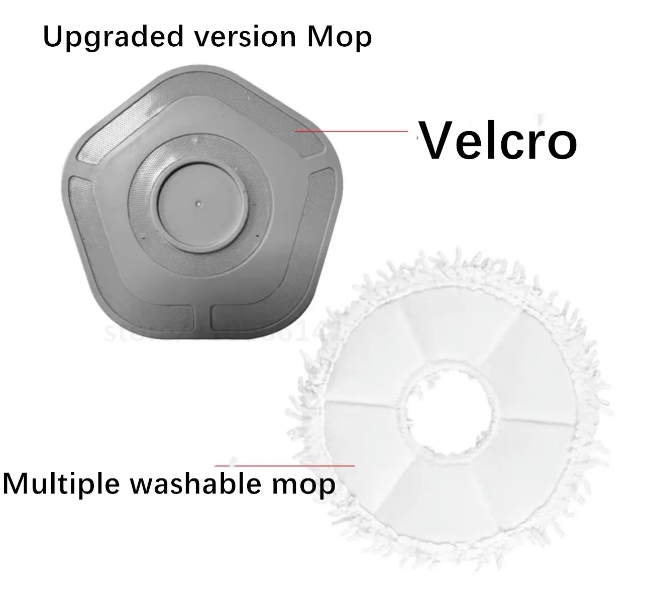 Original Dreame W10อะไหล่เครื่องดูดฝุ่นแปรงหลัก/ฝาครอบแปรงด้านข้าง HEPA Filter Antibacterial แผ่น Mop เปลี่ยนชิ้นส่วน